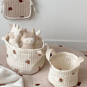 keranjang serbaguna perlengkapan bayi / kantong penyimpanan serbaguna